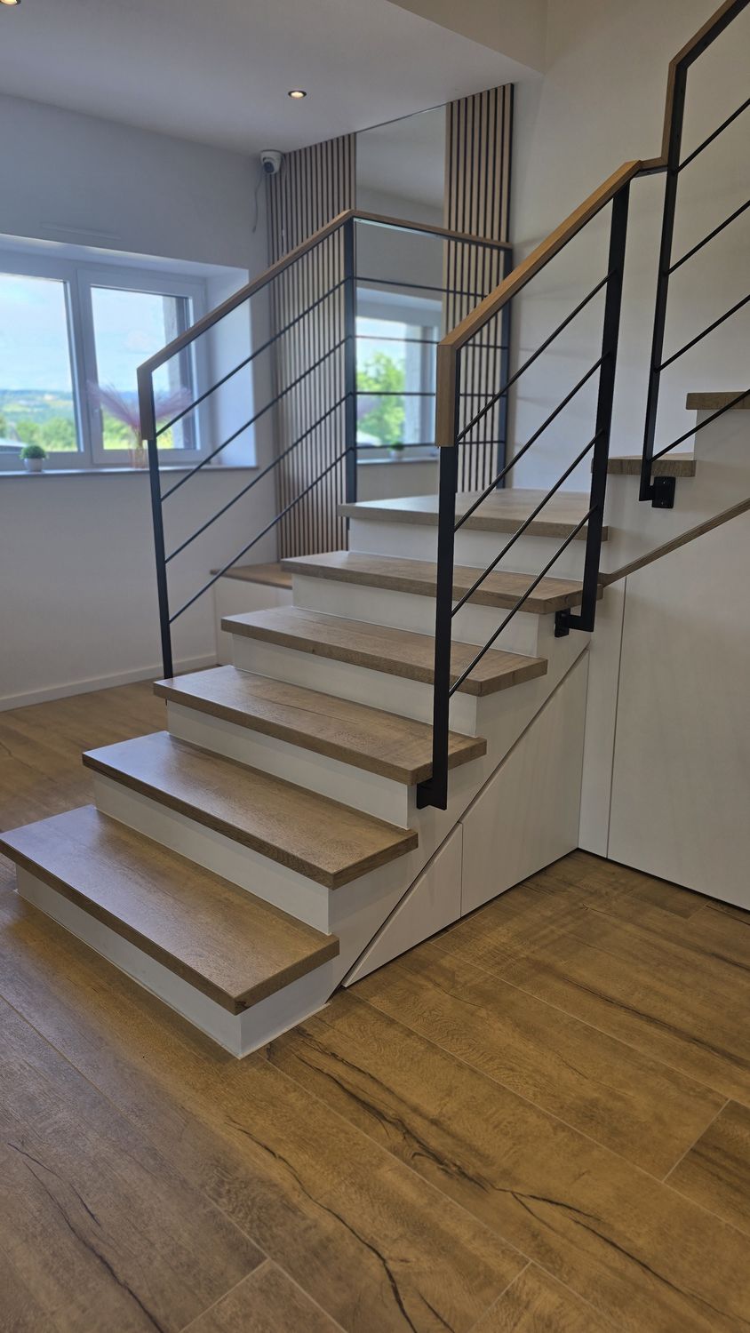 Aménagement sous escalier